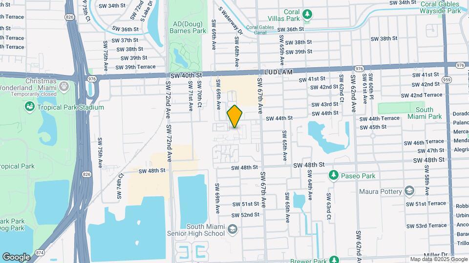 6840 SW 45th Ln Map and Location Details