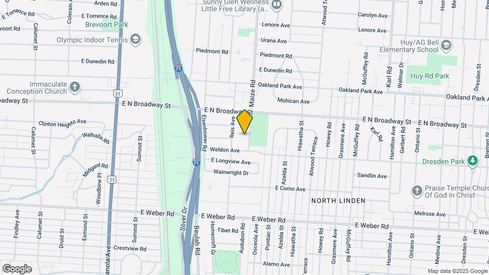 3137 Maize Rd Map and Location Details