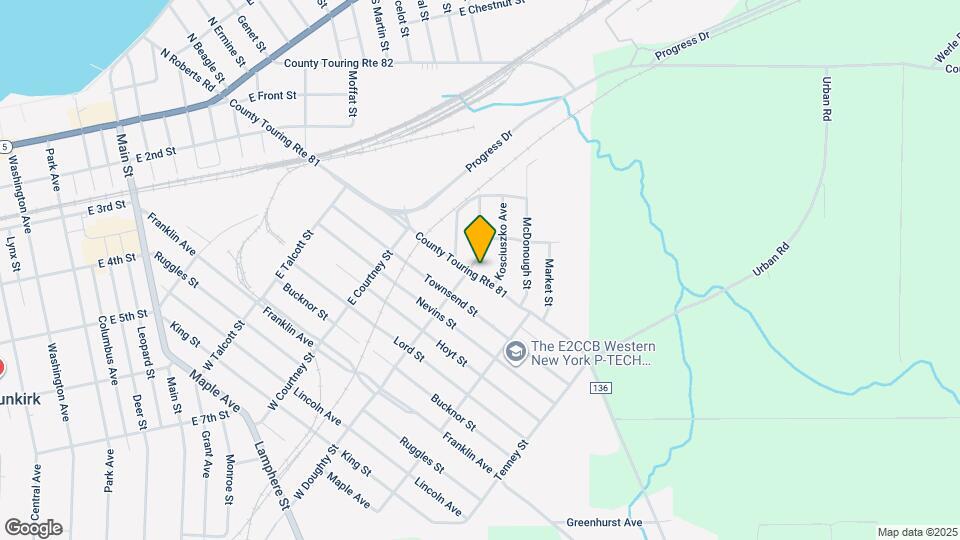 604 S Roberts Rd, Unit Upper Map and Location Details