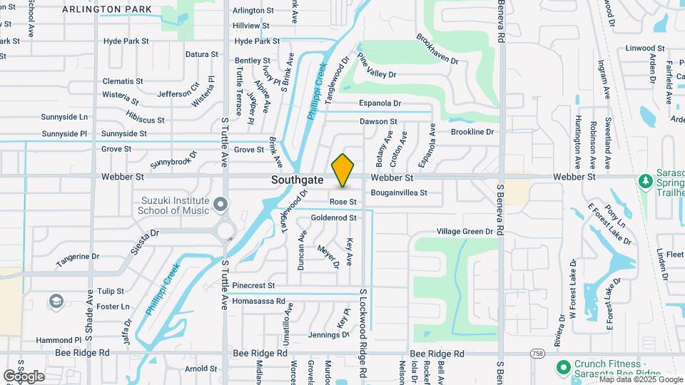 3126 Bougainvillea St Map and Location Details
