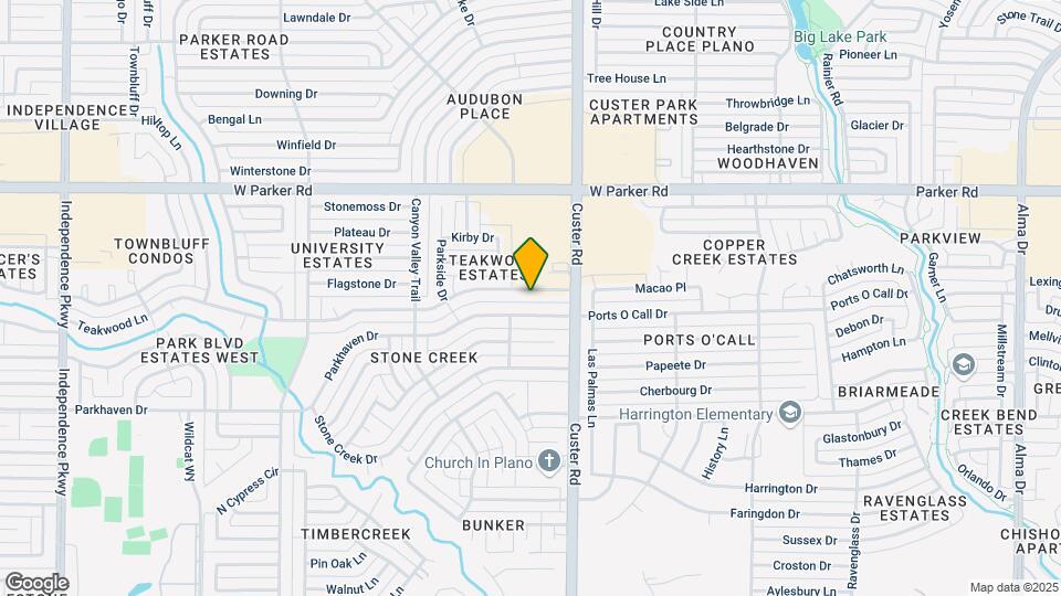 2120 Teakwood Ln Map and Location Details