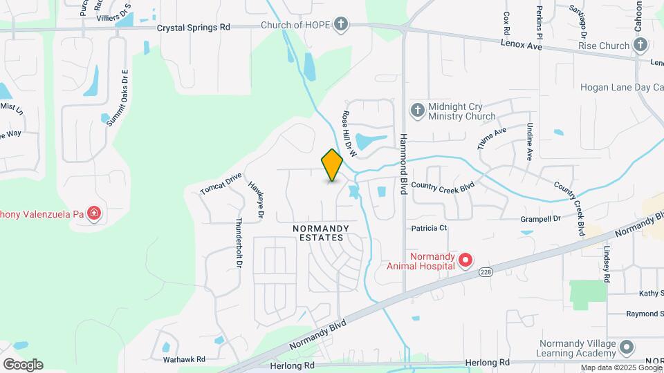 1539 Eddings Grove Ln Map and Location Details