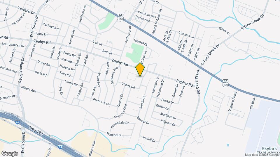 1306 Dugger Cir Map and Location Details