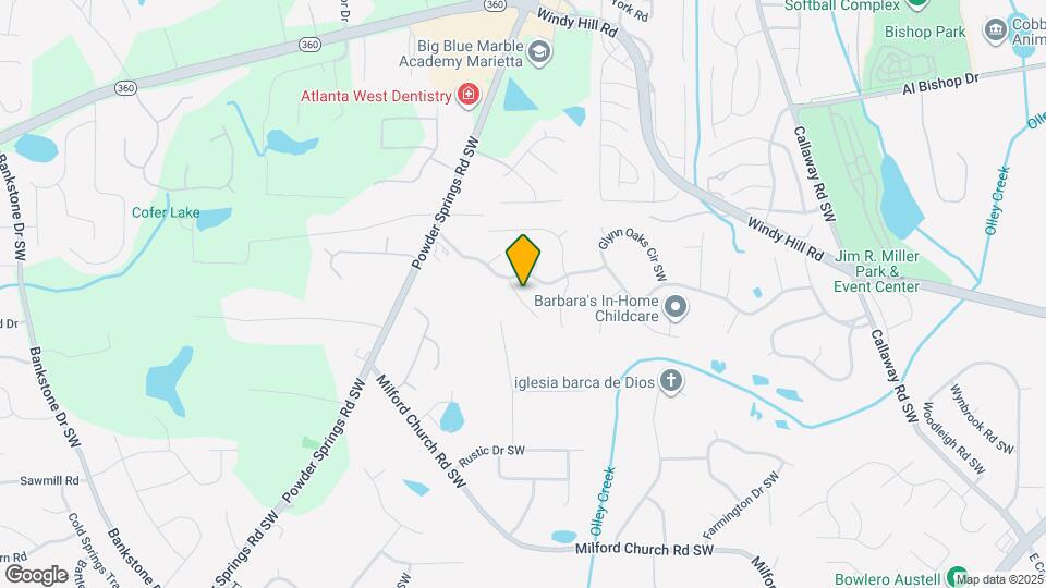 2353 Loren Falls Ln SW Mapa y Detalles de la Ubicación