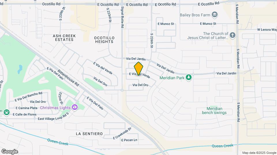22500 E Via Del Rancho Rd Map and Location Details