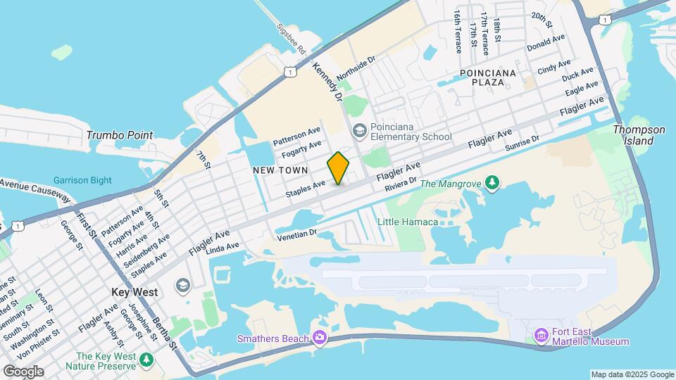 3045 Flagler Ave Map and Location Details