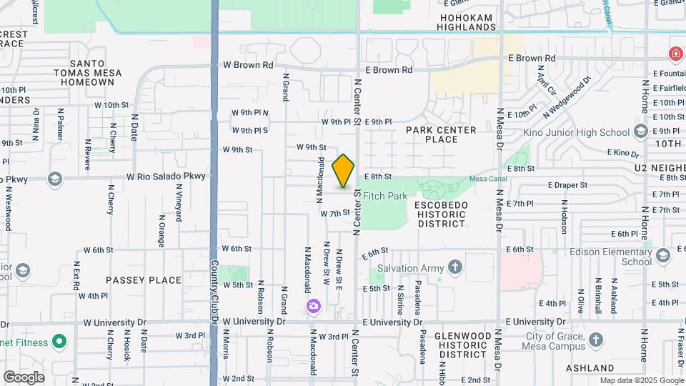 40-46 W 7th Pl Mapa y Detalles de la Ubicación