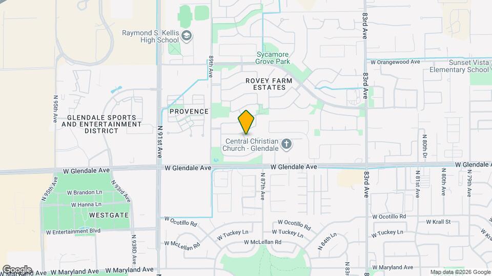 6803 N 88th Dr Map and Location Details