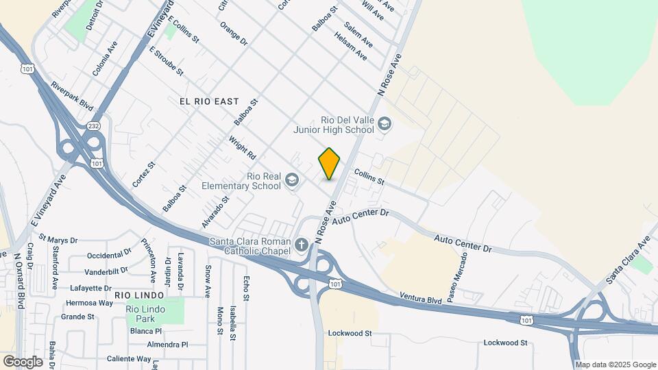 1347 E Stroube St Mapa y Detalles de la Ubicación