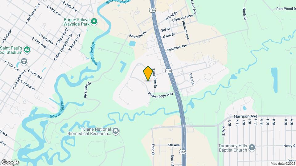 114 Maple Ridge Way Map and Location Details