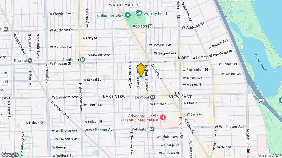 1015 W School St, Unit 1 Mapa y Detalles de la Ubicación