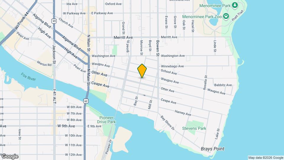 210 Bay St Map and Location Details
