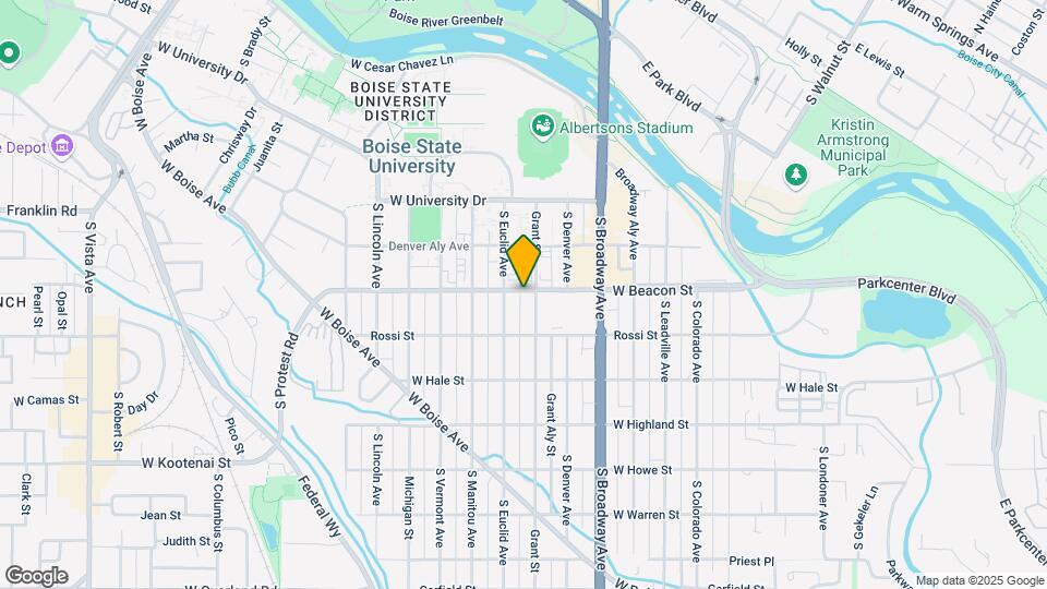 1213 W Beacon St Map and Location Details