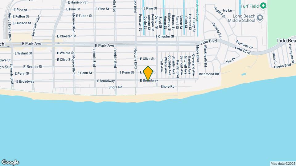 644 E Broadway Mapa y Detalles de la Ubicación