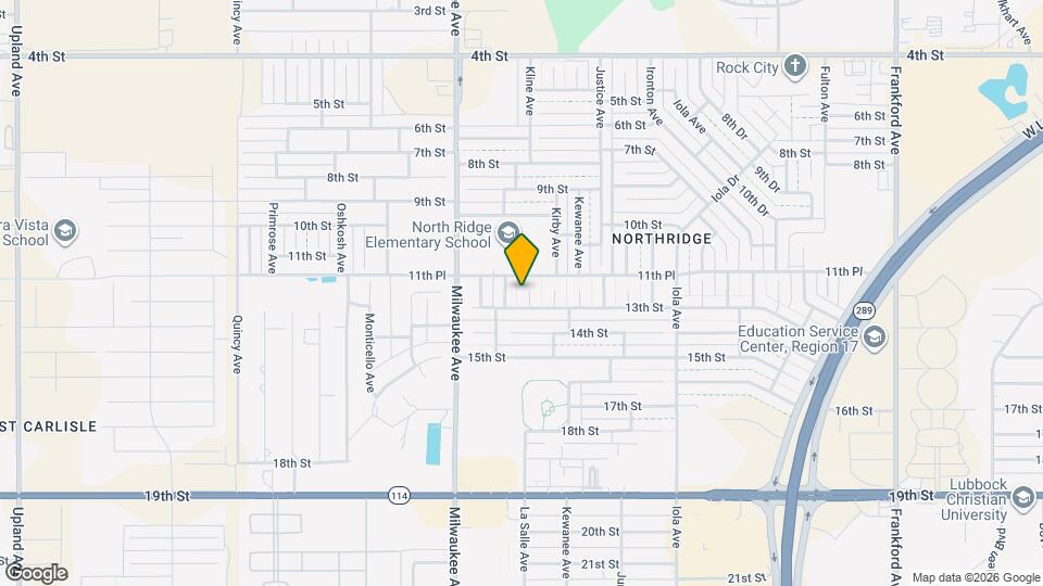 1106 Kline Ave Map and Location Details