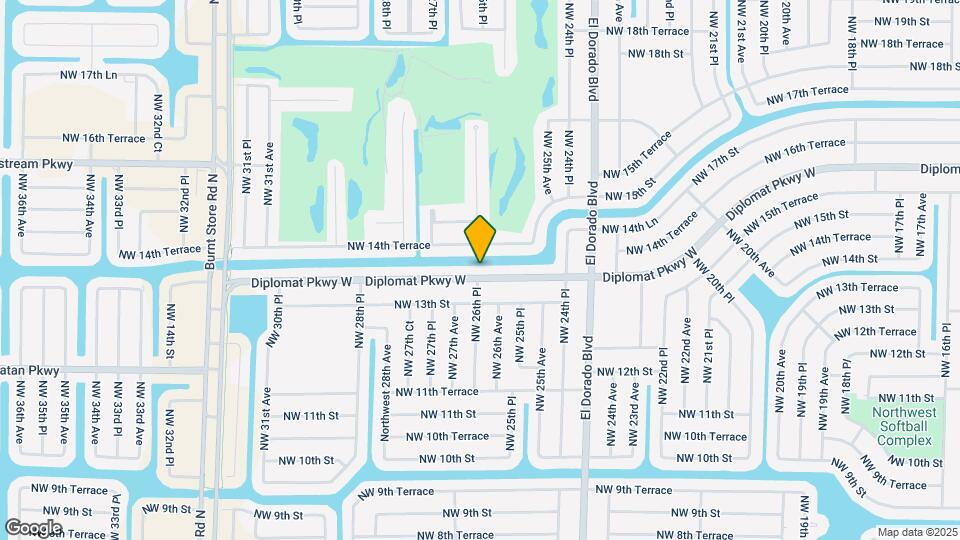 2541 Diplomat Pkwy W Map and Location Details