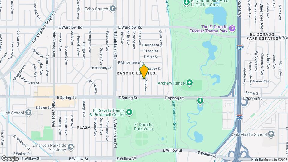 3063 Volk Ave Mapa y Detalles de la Ubicación