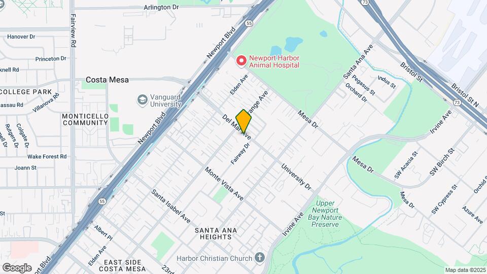 221 Del Mar Ave Mapa y Detalles de la Ubicación