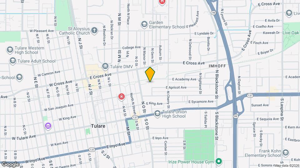 423 N Gem St Map and Location Details