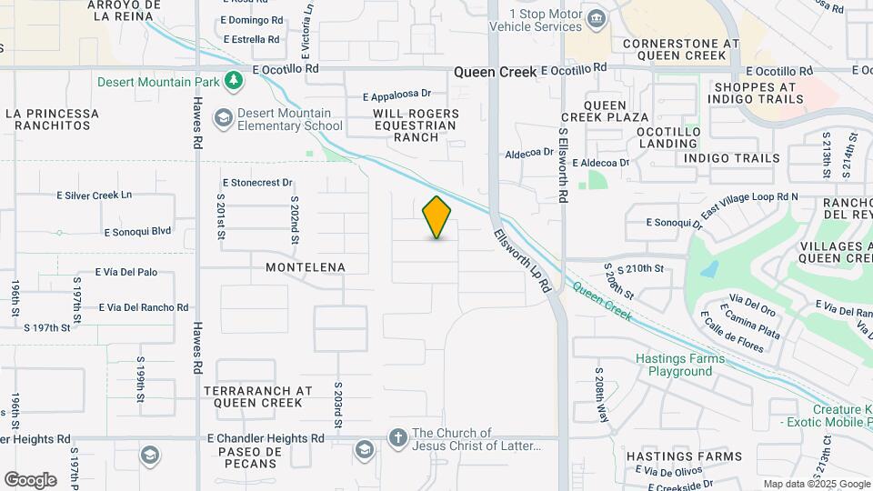 20501 E Sonoqui Blvd Map and Location Details