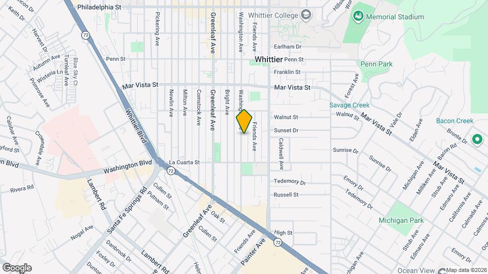 7762 Washington Ave Map and Location Details