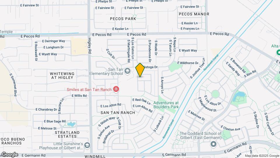 3532 E Waterman St Map and Location Details