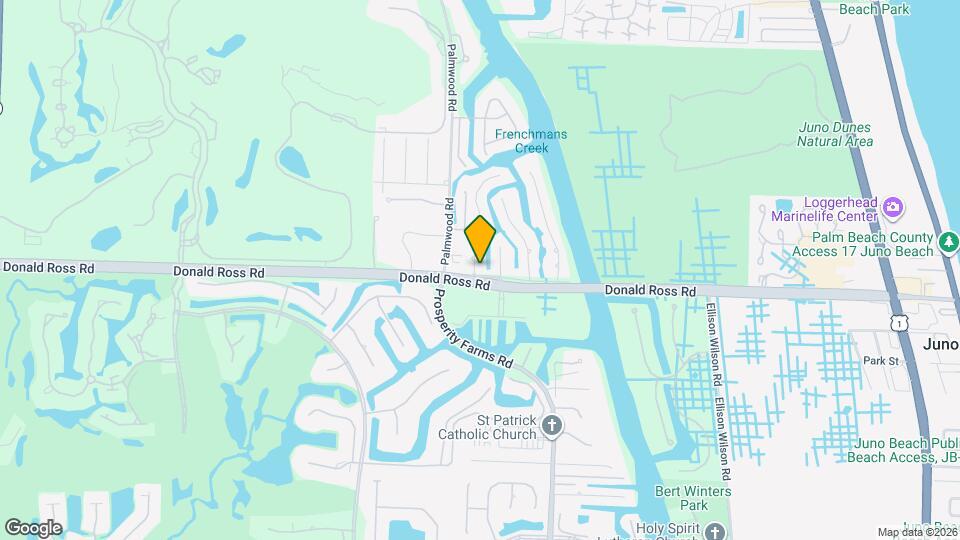 2701 Old Donald Ross Rd Map and Location Details