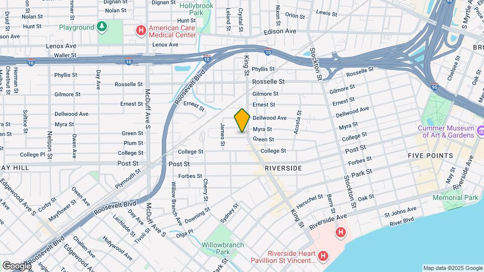 2739 Green St Map and Location Details