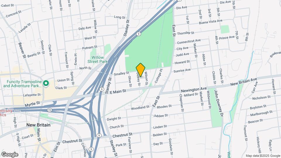 33 Dewey St Map and Location Details