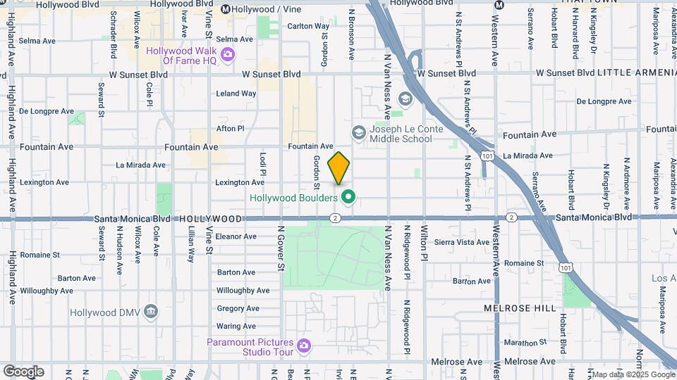 1146 Tamarind Ave Map and Location Details