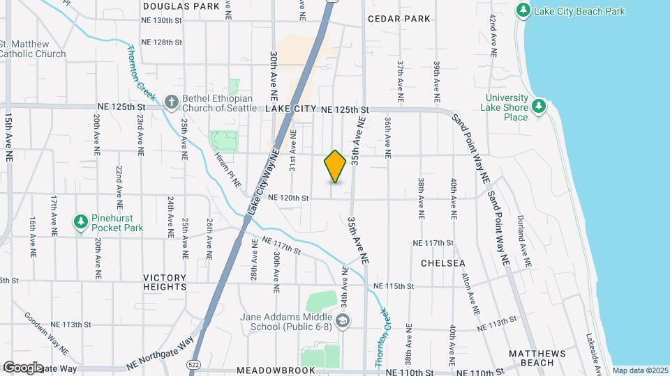 12012 33rd Ave NE Map and Location Details