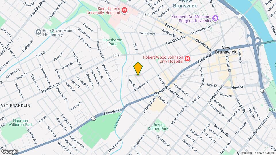 19 Maple St, Unit 1.5 bedroom 1st floor Mapa y Detalles de la Ubicación