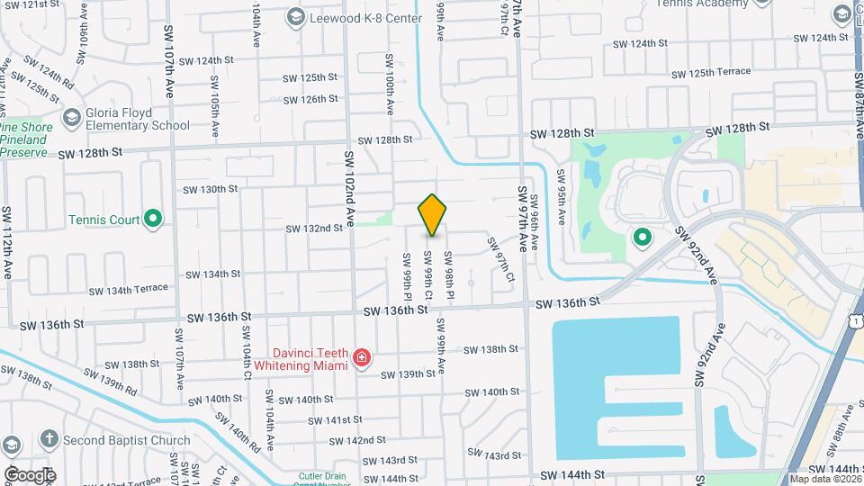 13241 SW 99th Ct Map and Location Details