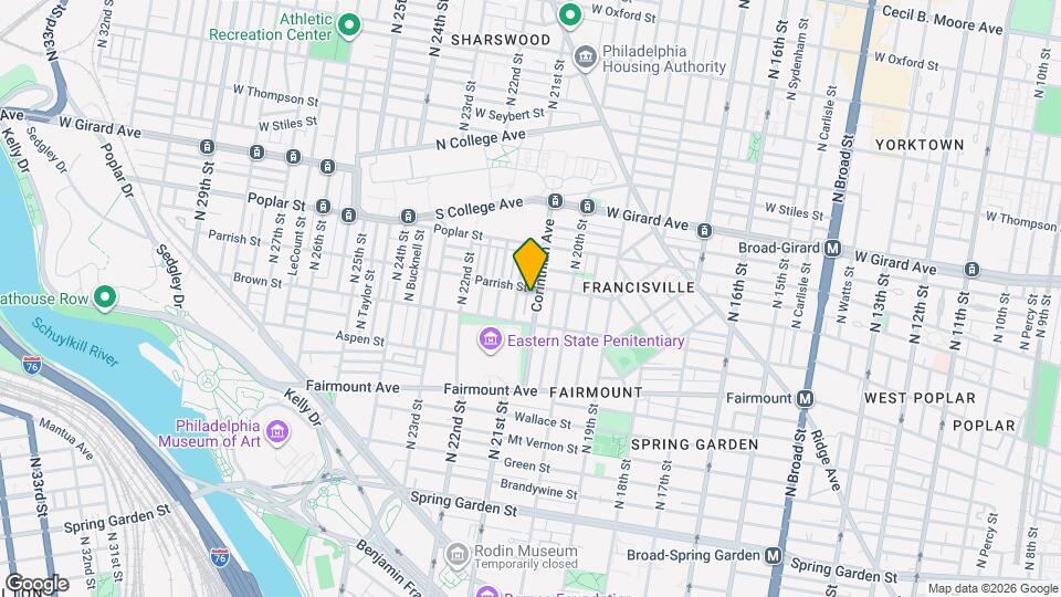 828 Corinthian Ave, Unit 1R Mapa y Detalles de la Ubicación