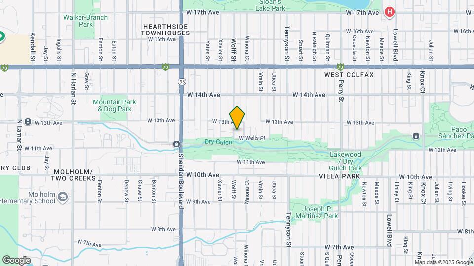 1270 Wolff St Map and Location Details