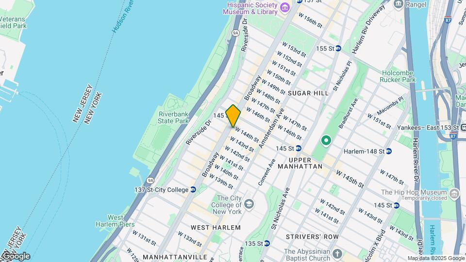 562 W 144th St Map and Location Details