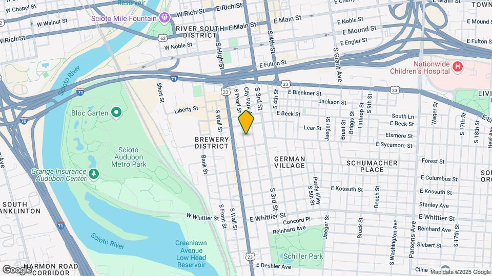636 S Pearl St Mapa y Detalles de la Ubicación