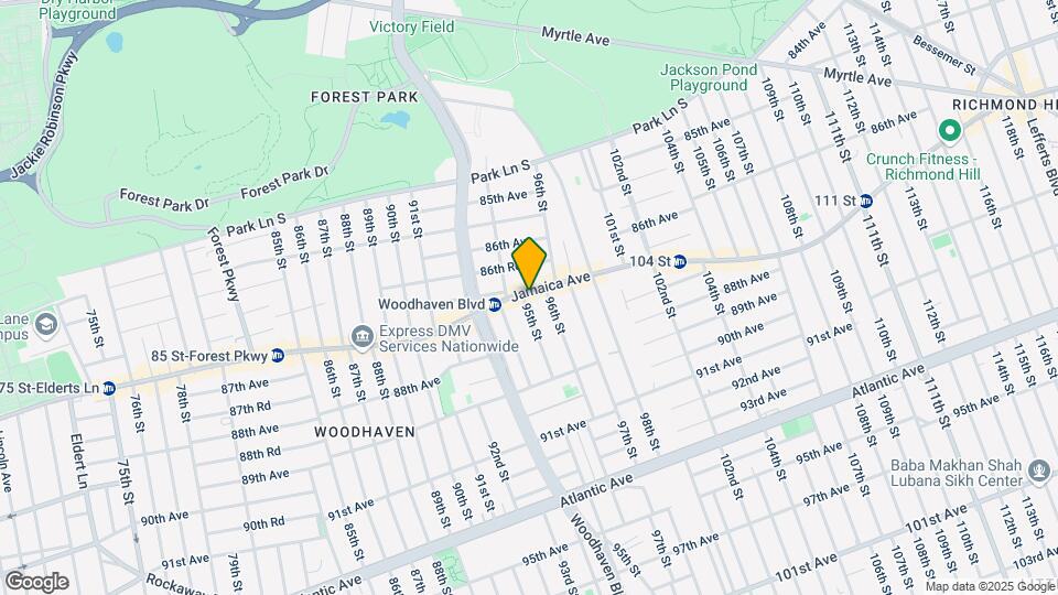 9504 Jamaica Ave, Unit 2f Map and Location Details
