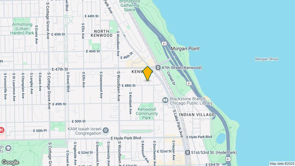 1358-1364 E 48th St Map and Location Details
