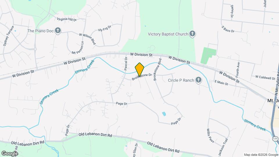 2301 Brookstone Ct Map and Location Details