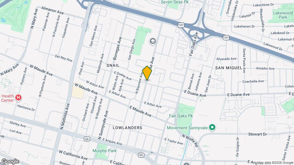 600 Morse Ave Map and Location Details