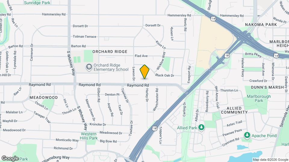 5106 Raymond Rd Map and Location Details