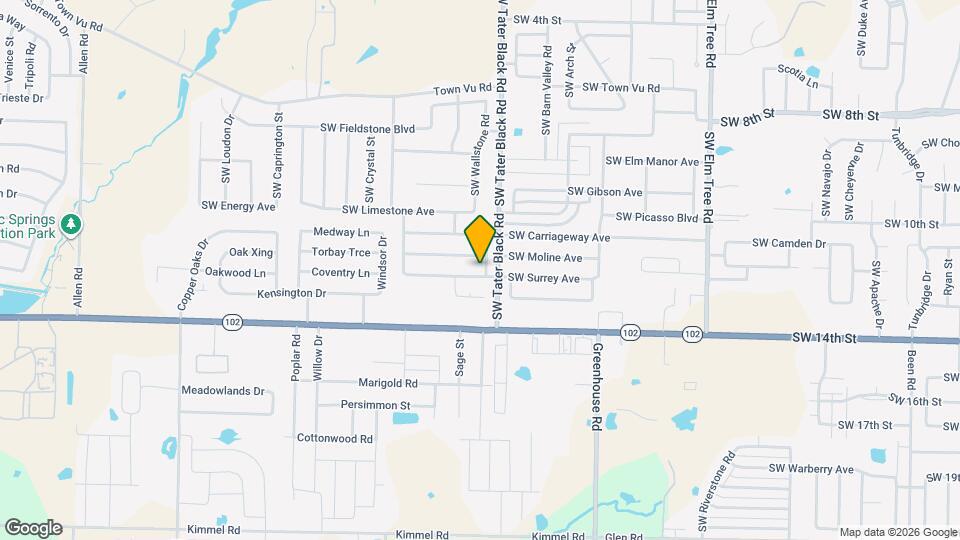 4102-4102 SW Broadstone Ave Mapa y Detalles de la Ubicación