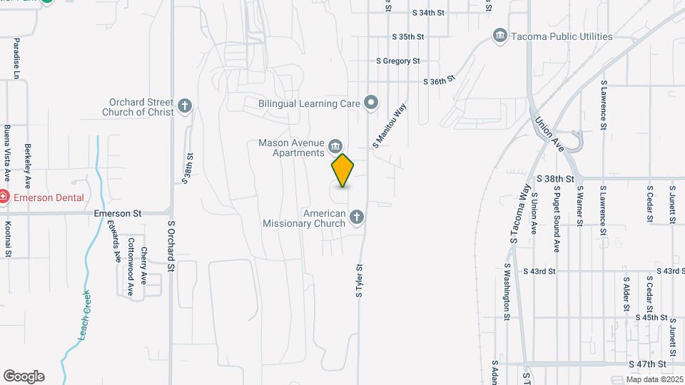 3914 S Mason Loop Rd Map and Location Details