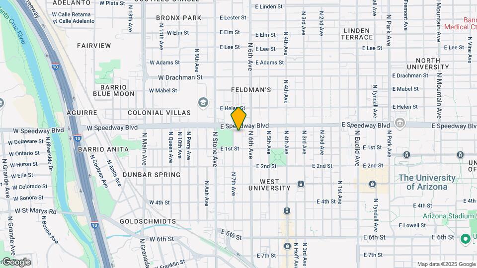 1040 N 7th Ave, Unit 1040 Map and Location Details