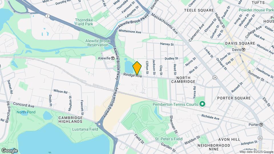 344 Rindge Ave, Unit 1 Map and Location Details