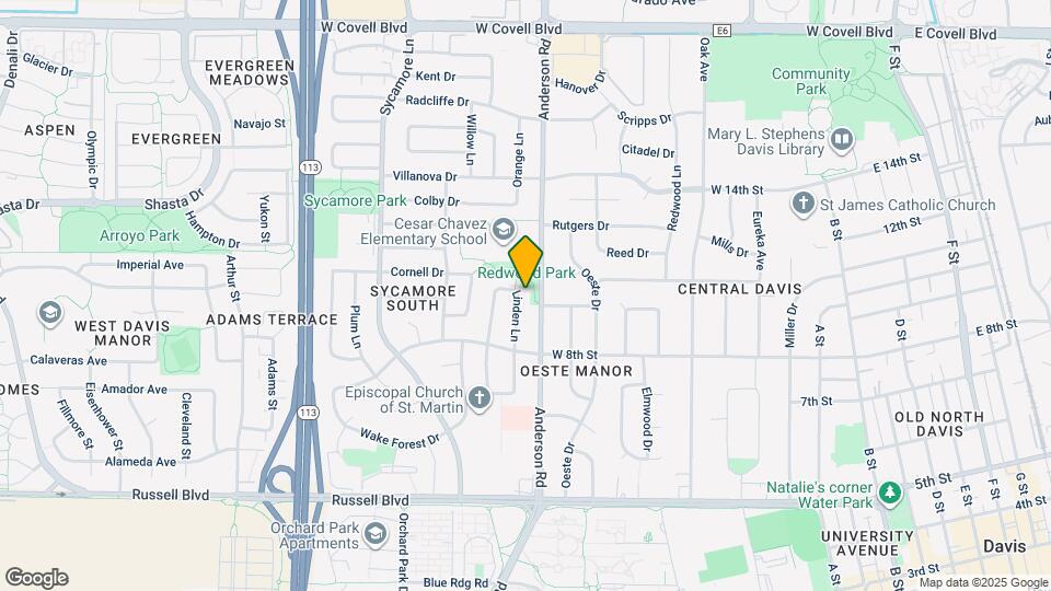 834 Linden Ln Map and Location Details