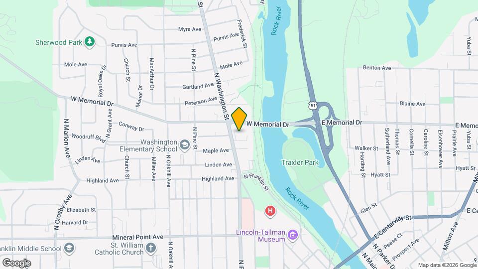 Riverview Heights Apartments Map and Location Details