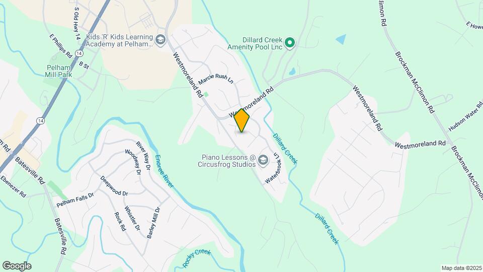 323 Thornbush Ct Map and Location Details