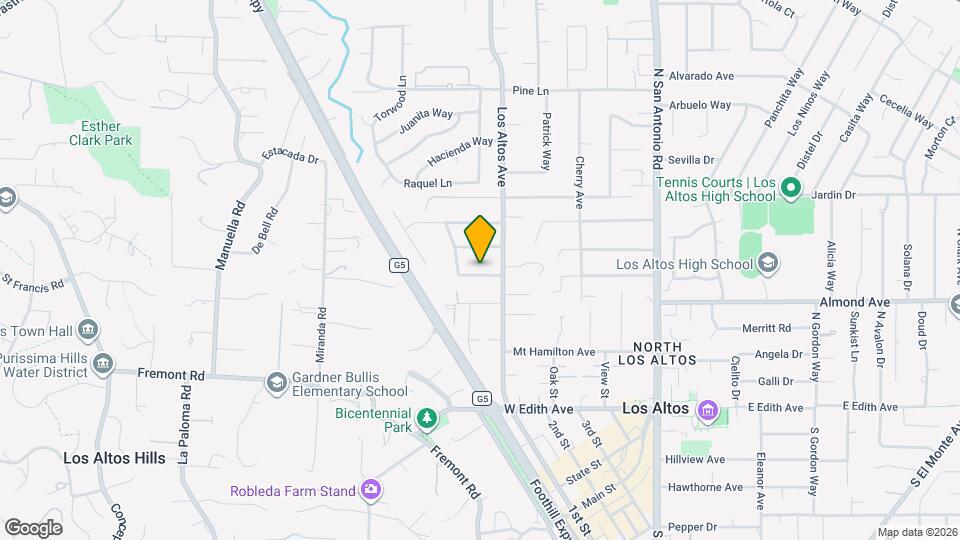 349 Chamisal Ave Map and Location Details